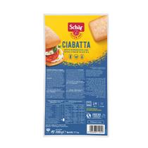 Pão Tipo Ciabatta Pré assado Sem glúten Schar 200g Pão Tipo Ciabatta Pré assado Sem glúten Schar 200g