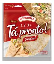 Pao Tortilha Original Wickbold Ta Pronto! Pouch 270g
