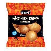 Pãozinho de Batata sem Glúten BELIVE 198g