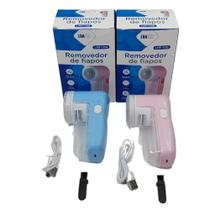 Papa Bolinha Tira Pelo De Roupa Elétrico Recarregável Usb LMF-1138 Luatek Papa Bolinha Tira Pelo De Roupa Elétrico Recarregável Usb LMF-1138 Luatek