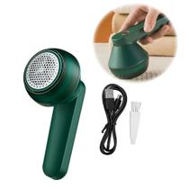 Papa Bolinhas Elétrico XJH-08 Removedor de Fiapos e Pelos USB Verde Draik