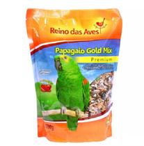 Papagaio Gold Mix Pacote 500gr Reino Das Aves