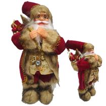 Papai Noel 30cm Boneco Natalino Decoraçao Natal Enfeite Fim do Ano Comemoraçao Festa