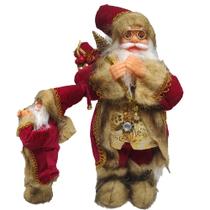 Papai Noel 30cm Natalino Boneco Decoraçao Enfeite Natal Fim do Ano Festa Comemoraçao - Compre Desejos