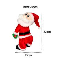Papai Noel 32cm Musical Dançarino Mexe O Bumbum - Wincy Papai Noel 32cm Musical Dançarino Mexe O Bumbum - Wincy