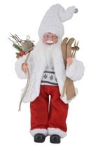 Papai Noel 45cm Branco - Decoração de Natal