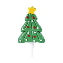 Papai Noel Árvore De Natal Bolo Topper 2024 Ano Novo 2025 Cupcake Decoração Pendurado Ornamentos