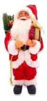 Papai Noel Boneco Enfeite Caixa De Presente 30cm Luxo Natal Papai Noel Boneco Enfeite Caixa De Presente 30cm Luxo Natal