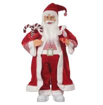 Papai Noel Candy Vermelho 30 cm Decoração Natal