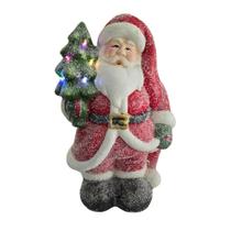 Papai noel cerâmica com iluminação de led Papai noel cerâmica com iluminação de led