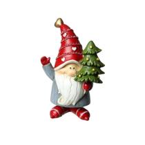 Papai Noel com Arvore 11cm - Tok da Casa