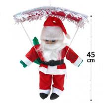 Papai Noel Com Paraquedas 45 Cm Papai Noel Com Paraquedas 45 Cm