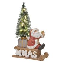 Papai Noel com Pinheiro Iluminado Xmas Papai Noel com Pinheiro Iluminado Xmas