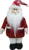 Papai Noel de Natal Vermelho Pequeno Decoração Natalina 45cm