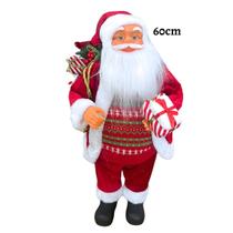 Papai Noel Decoração Natal Grande 60cm Boneco Festa Luxuoso Saco de Presentes Árvore Natalina Tradicional Pendente Enfeite Papai Noel Decoração Natal Grande 60cm Boneco Festa Luxuoso Saco de Presentes Árvore Natalina Tradicional Pendente Enfeite