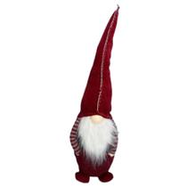 Papai noel decorativo escandinavo com chapeu vermelho 53cm Papai noel decorativo escandinavo com chapeu vermelho 53cm