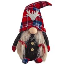 Papai noel decorativo escandinavo com led - 38cm Papai noel decorativo escandinavo com led - 38cm