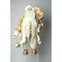 Papai Noel Dourado e Bege - 60cm Papai Noel Dourado e Bege - 60cm