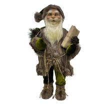 Papai Noel em Pé 60 cm Enfeite Boneco Natalino Com saco Verde Presente D&A Papai Noel em Pé 60 cm Enfeite Boneco Natalino Com saco Verde Presente D&A