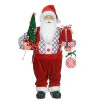 Papai Noel em Pé 60 cm Verde e Vermelho Candy