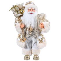 Papai Noel em pé com saco de presentes Grillo 30 cm