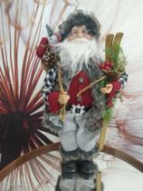 PAPAI NOEL EM PÉ LENHADOR 60CM PN208 - TOK DA CASA