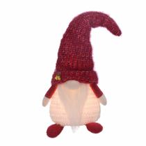 Papai noel escandinavo natalino com luz