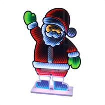 Papai Noel Iluminado Led Luz infinita 1 Metro Bivolt Taschibra Papai Noel Iluminado Led Luz infinita 1 Metro Bivolt Taschibra