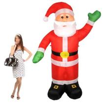 Papai Noel Inflavel 2,4 Metros Decoracao Natal Enfeite Natalino (BSL-36041-8) - Braslu