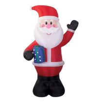 Papai Noel Inflável 3 Metros Decoração para Casa e Comércio - Art christmas