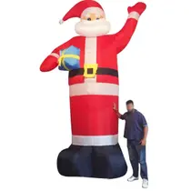 Papai Noel Inflavel 5 Metros Altura Decoraçao Natal Gigante Natalino (BSL-36041-6)