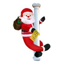 Papai Noel Inflável Agarradinho Gigante 1,80m com 6 LEDs Papai Noel Inflável Agarradinho Gigante 1,80m com 6 LEDs