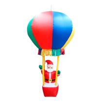 Papai Noel Inflável Balão Natal Decoração Enfeite 1,80m - TOP NATAL