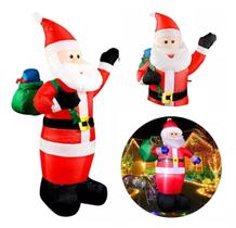 Papai Noel Inflável Decoração Natalina Bivolt 1.30 Metros