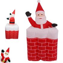 Papai Noel Inflavel Natal Animado Chamine Sobe Desce Decoraçao Natalina Casa Loja Shopping Enfeite Papai Noel Inflavel Natal Animado Chamine Sobe Desce Decoraçao Natalina Casa Loja Shopping Enfeite