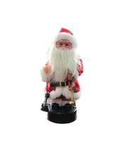 Papai Noel Musical com Lanterna e Movimento 30cm NTC10012 - Wincy