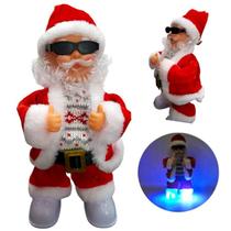 Papai Noel Musical Com Movimento Decoração De Natal