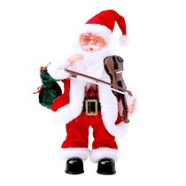 Papai Noel Musical com Violino - Art christmas Papai Noel Musical com Violino - Art christmas