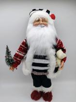 Papai Noel Noel Tricot Jac Listras 45cm - Magizi