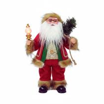 Papai noel nordico musical 30cm