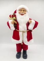 Papai Noel Presente 45cm Vermelho - Magizi Papai Noel Presente 45cm Vermelho - Magizi