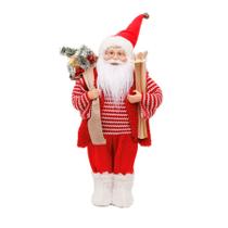 Papai Noel Ski - Camisa Vermelha Listrada - 1 unidade - Cromus - Rizzo