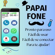 Papaifone 32gb dual tela grande capa película zap envio 24h