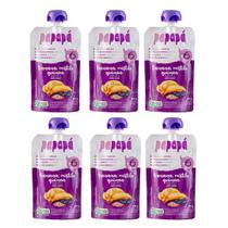 Papapa kit 6un 1 sabor papinha organica 100g Papapa kit 6un 1 sabor papinha organica 100g