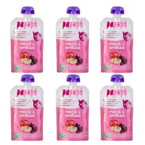Papapa kit 6un 1 sabor papinha organica 100g Papapa kit 6un 1 sabor papinha organica 100g