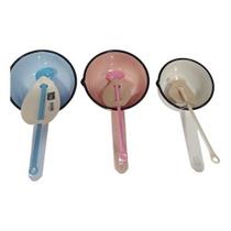 papeiro e colher rosa