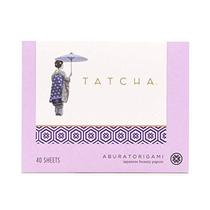 Papéis absorventes TATCHA Aburatorigami Folha de Abaca 100% Natural