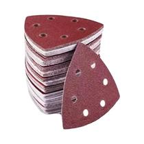 Papéis De Lixa Triangulares 60/80/120/180/240/320 Grit, 30 Peças, Para Lixadeiras Delta Multi-Sander Papéis De Lixa Triangulares 60/80/120/180/240/320 Grit, 30 Peças, Para Lixadeiras Delta Multi-Sander
