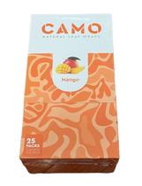 Papéis para enrolar CAMO Natural Leaf, caixa completa, 25 pacotes, RSV Scoop