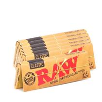 Papéis para enrolar cigarros RAW Unrefined Classic 1.25 1 1/4 Papéis para enrolar cigarros RAW Unrefined Classic 1.25 1 1/4